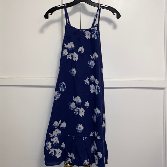 Old Navy Dresses & Skirts - Old Navy Size 14 Blue White Floral Print Dress
